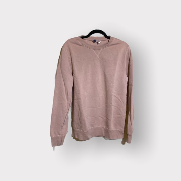 Blush Pink Crew Neck Sweater - Picture 2 of 8